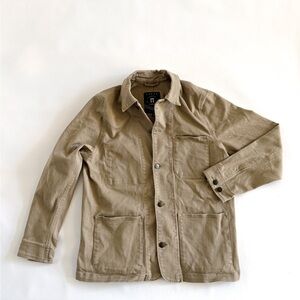 Men's Tan Haggar Chore Coat Jacket
